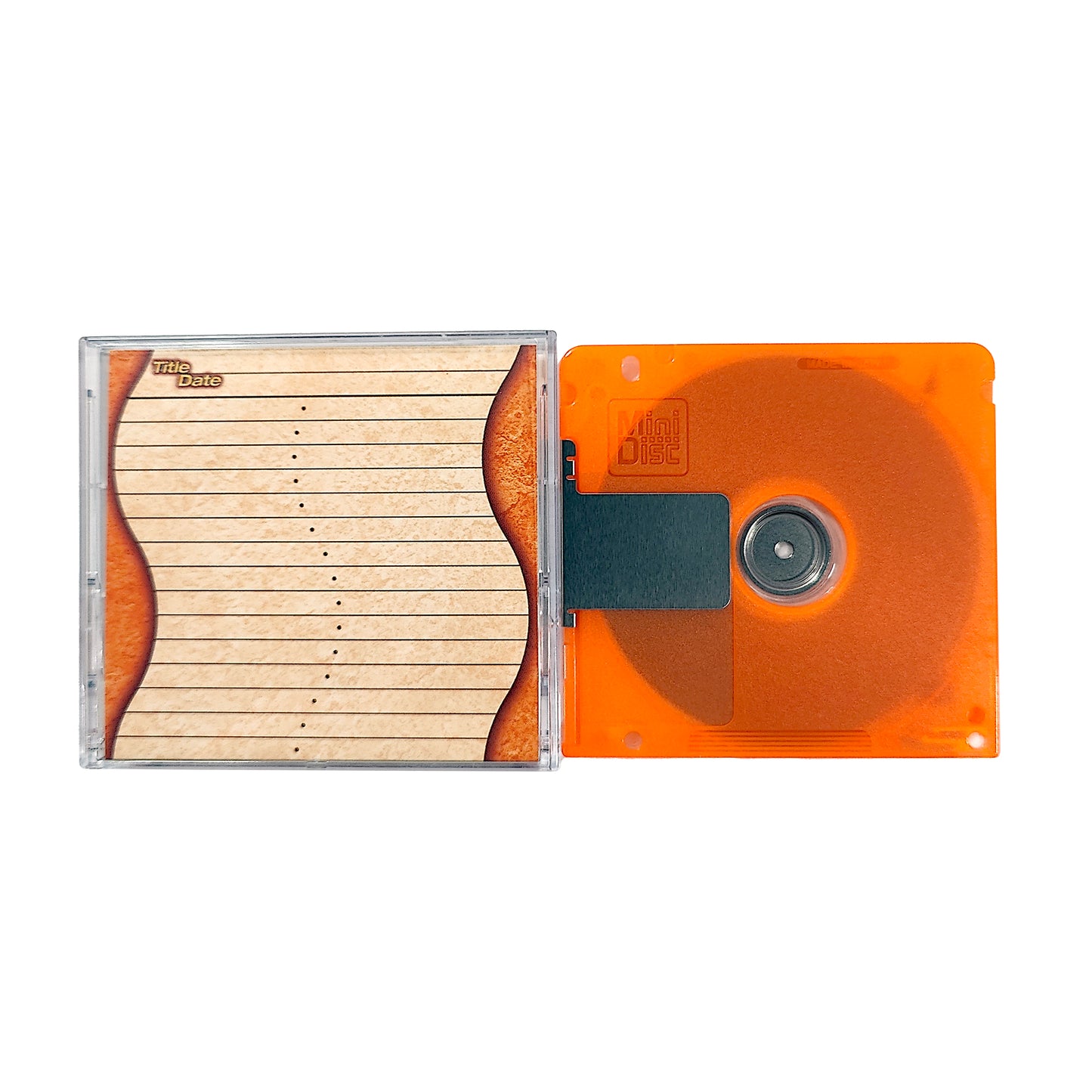 Xeus Wavy MD 74 Minute MiniDisc