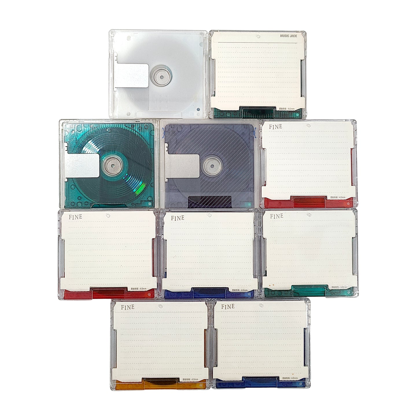 TDK 74 & 80 Minute MiniDisc 10 Pack