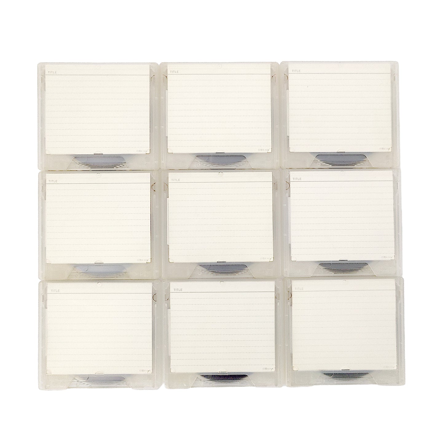 Sony Neige 74 & 80 Minute MiniDisc 9 Pack