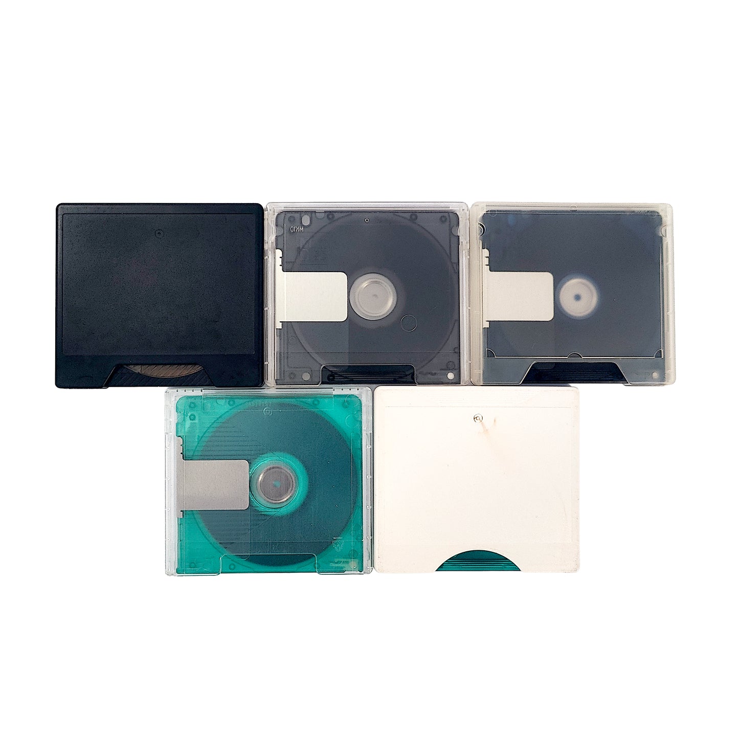 Various Brand 74 Minute MiniDisc 5 Pack