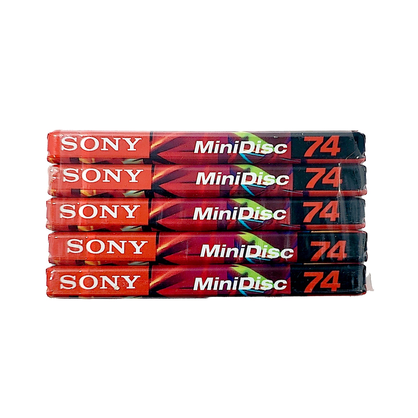 Sony Color Collection 74 Minute MiniDisc 5 Pack