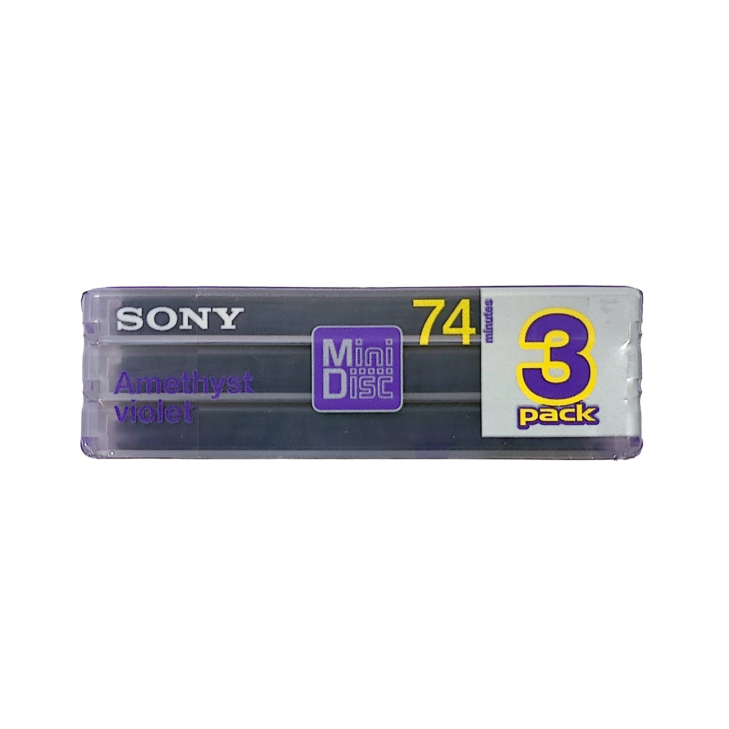 Sony Color Collection 74 Minute MiniDisc 3 Pack