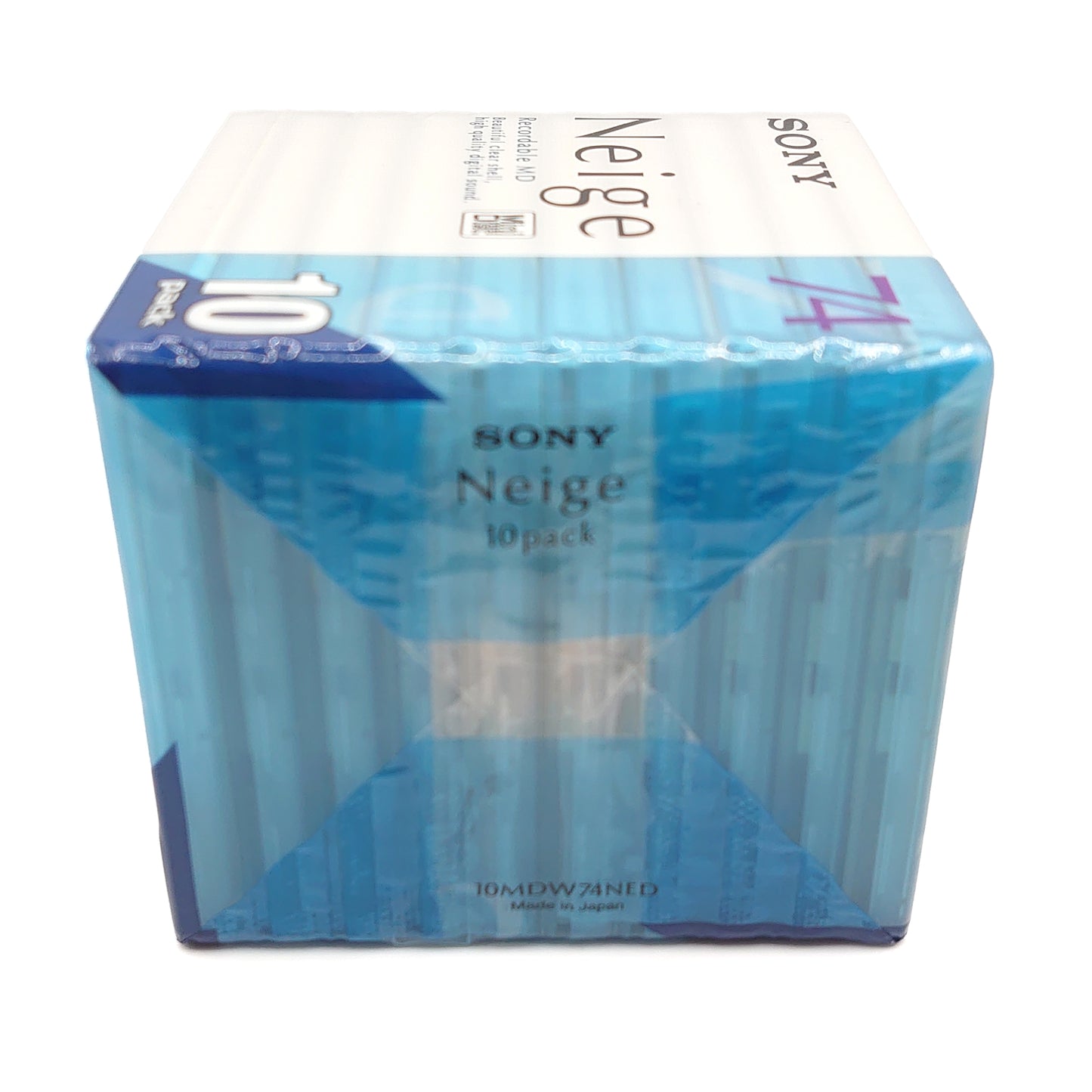 Sony Neige 74 Minute MiniDisc 10 Pack