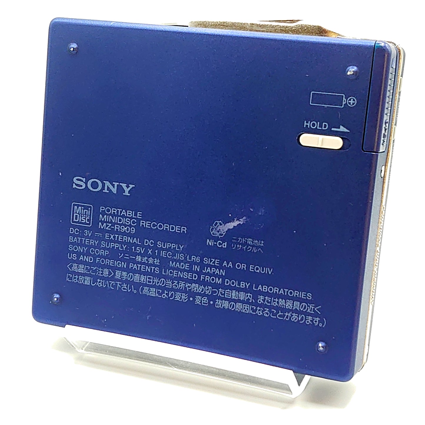 Sony MZ-R909 MiniDisc Recorder