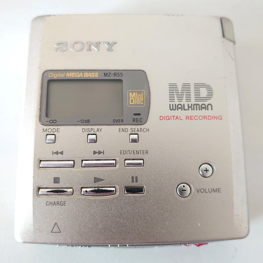 Sony MZ-R55 MiniDisc Recorder Bundle