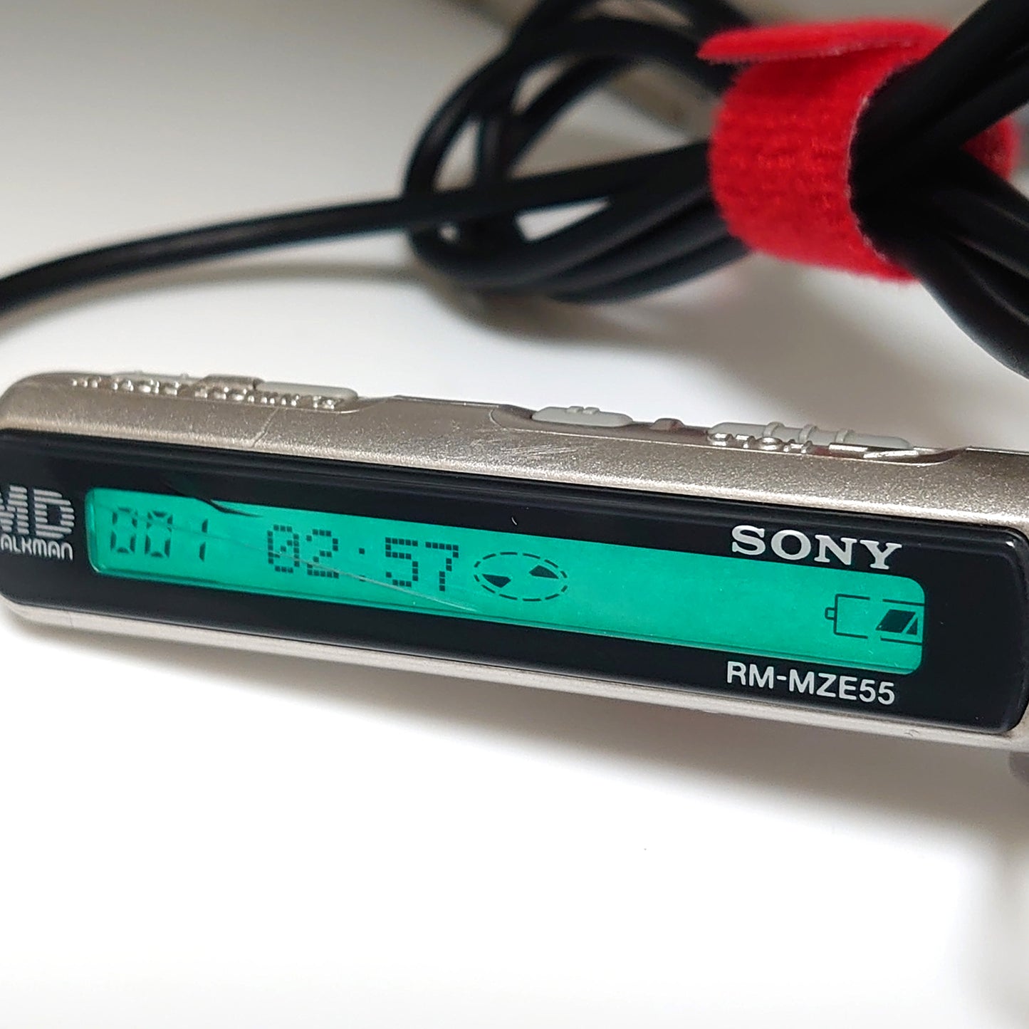 Sony RM-MZE55 MiniDisc Inline Remote