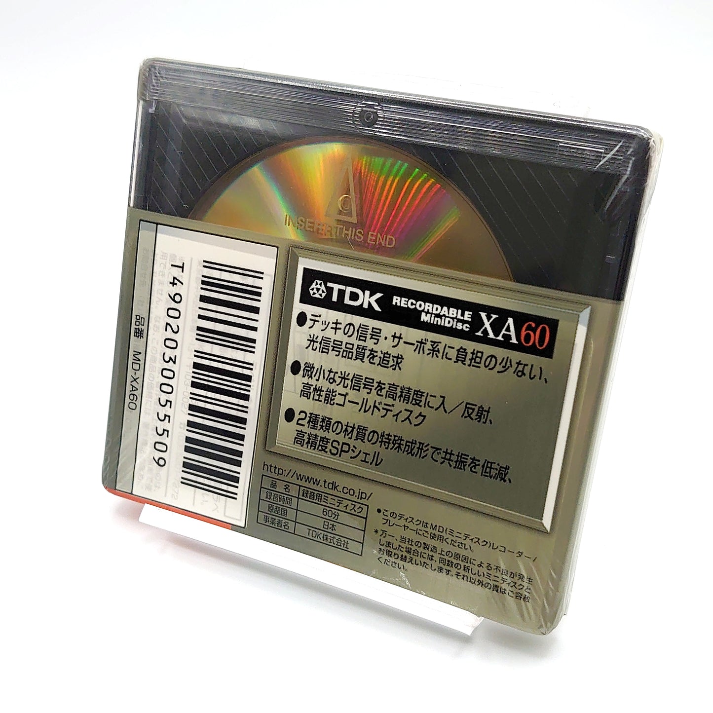 TDK MD-XA60 60 Minute MiniDisc