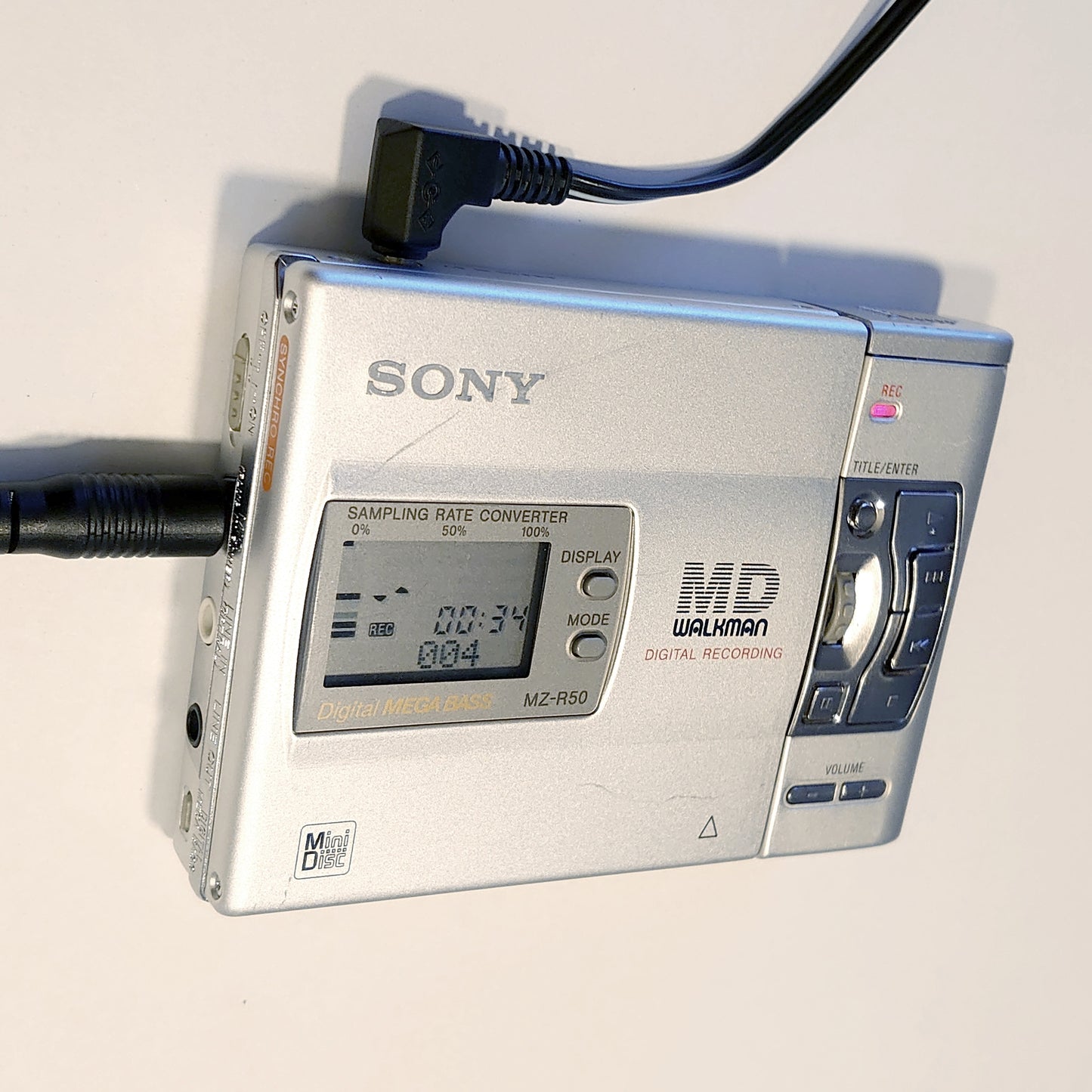 Sony MZ-R50 MiniDisc Recorder