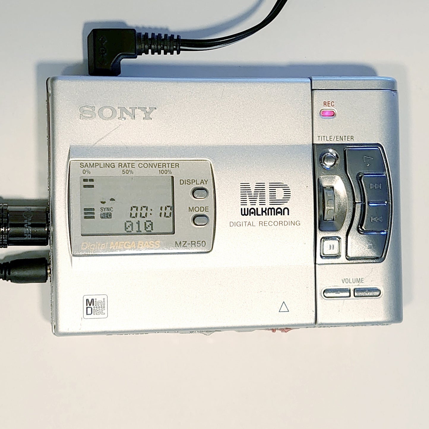 Sony MZ-R50 MiniDisc Recorder