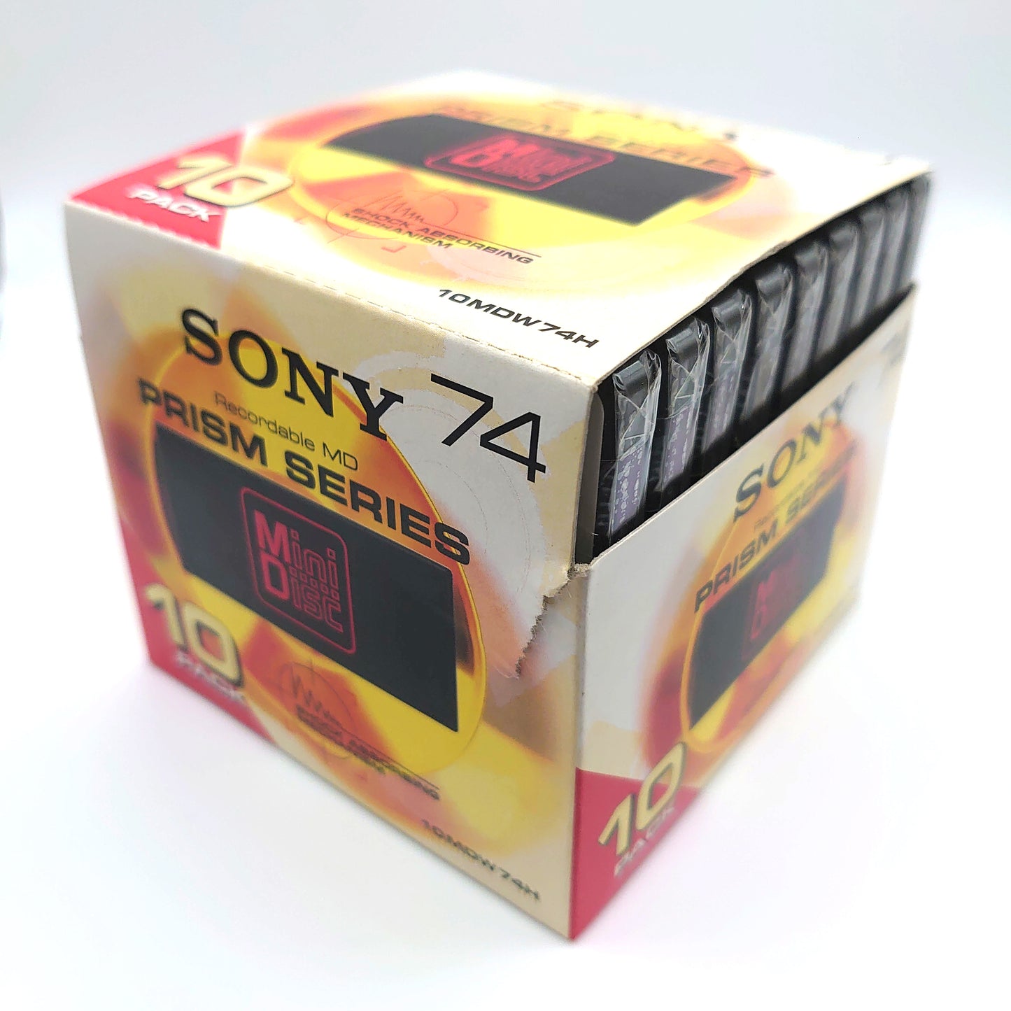 Sony 10MDW74H PRISM SERIES MiniDisc 9 Pack