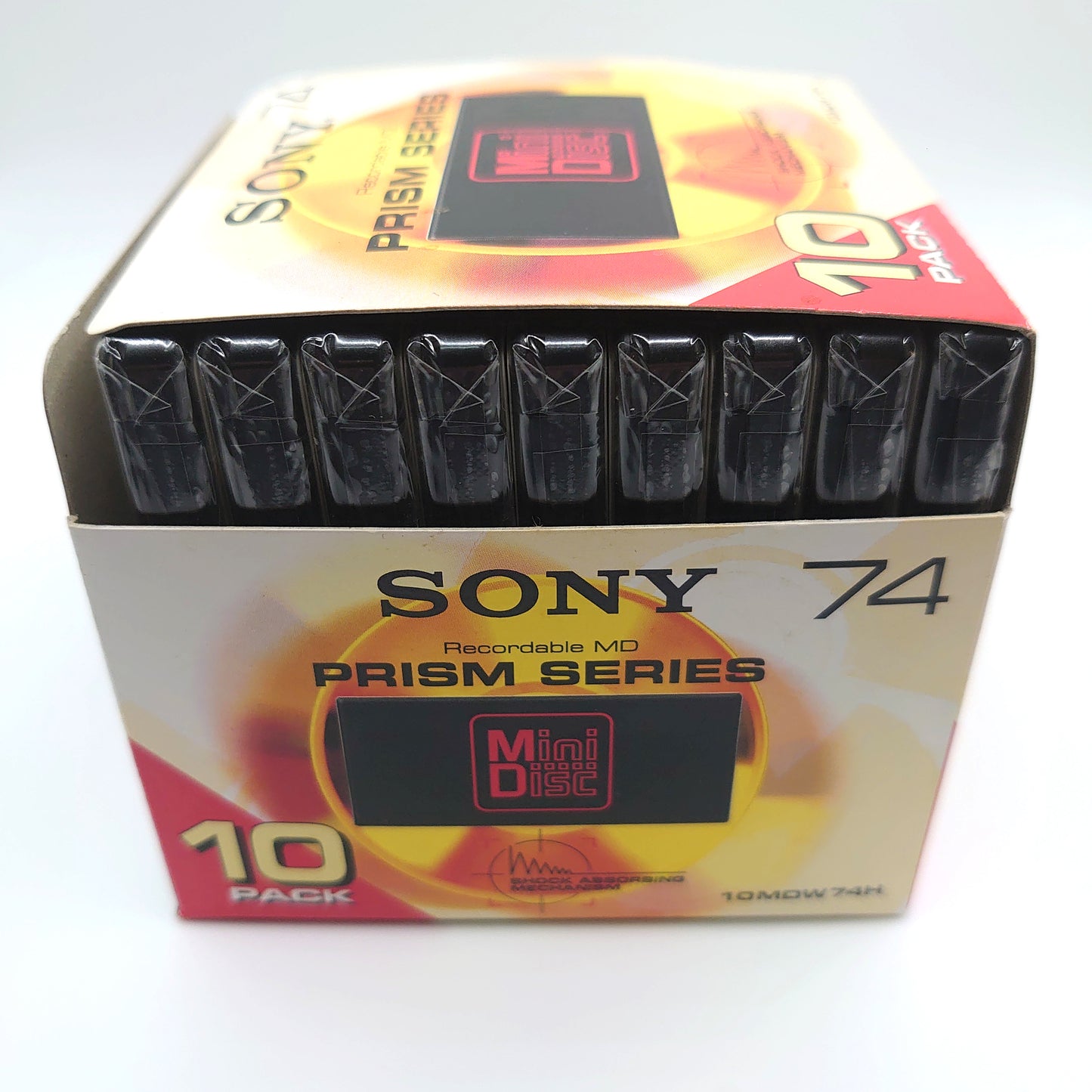 Sony 10MDW74H PRISM SERIES MiniDisc 9 Pack