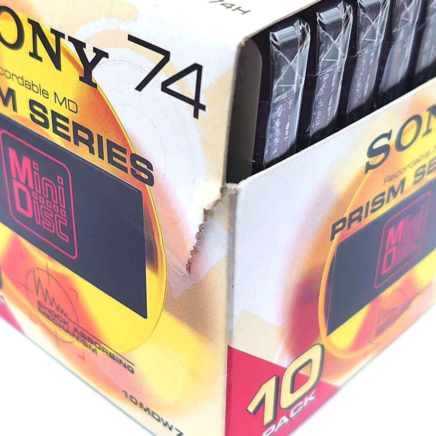 Sony 10MDW74H PRISM SERIES MiniDisc 9 Pack