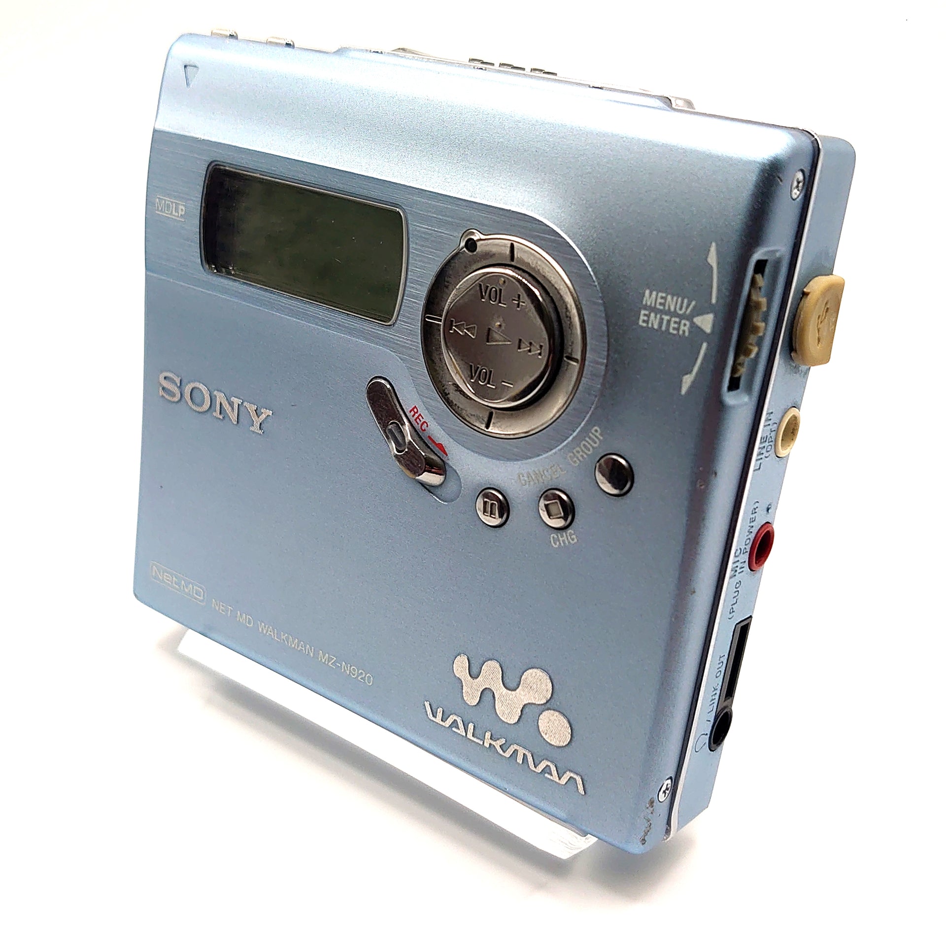 Sony MZ-N920 MD Walkman MiniDisc – Orange Avec Télécommande, Testé, Occasion Japon
