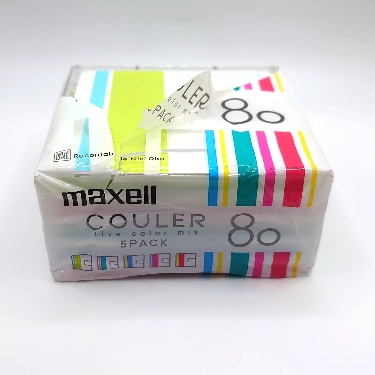 Maxell Couler MiniDisc 5 Pack