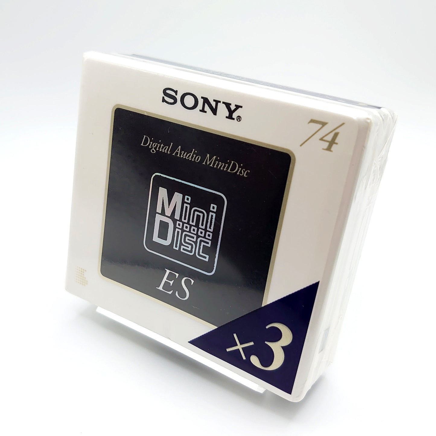 Sony ES 74 Minute MiniDisc 3 Pack