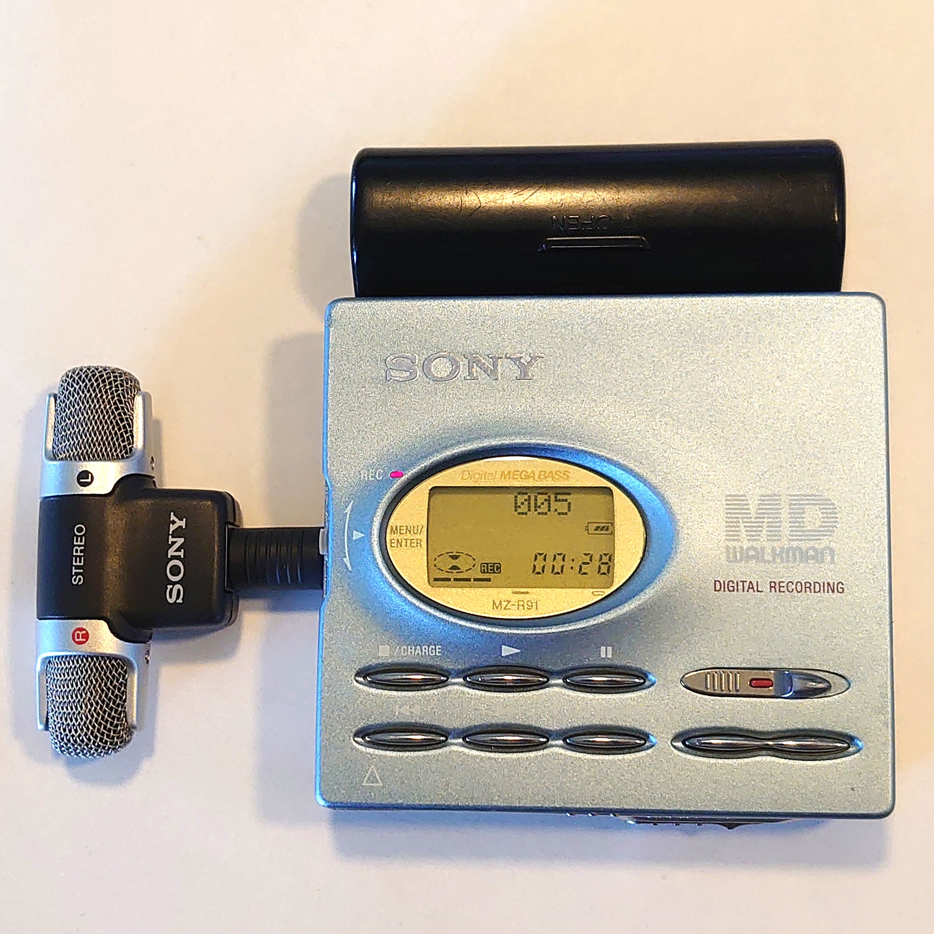SONY MZ-R91 動作確認済 SHARP MD-ST800 2台 Amazon | SHARP シャープ MD-ST800 ブルー ポータブルMD