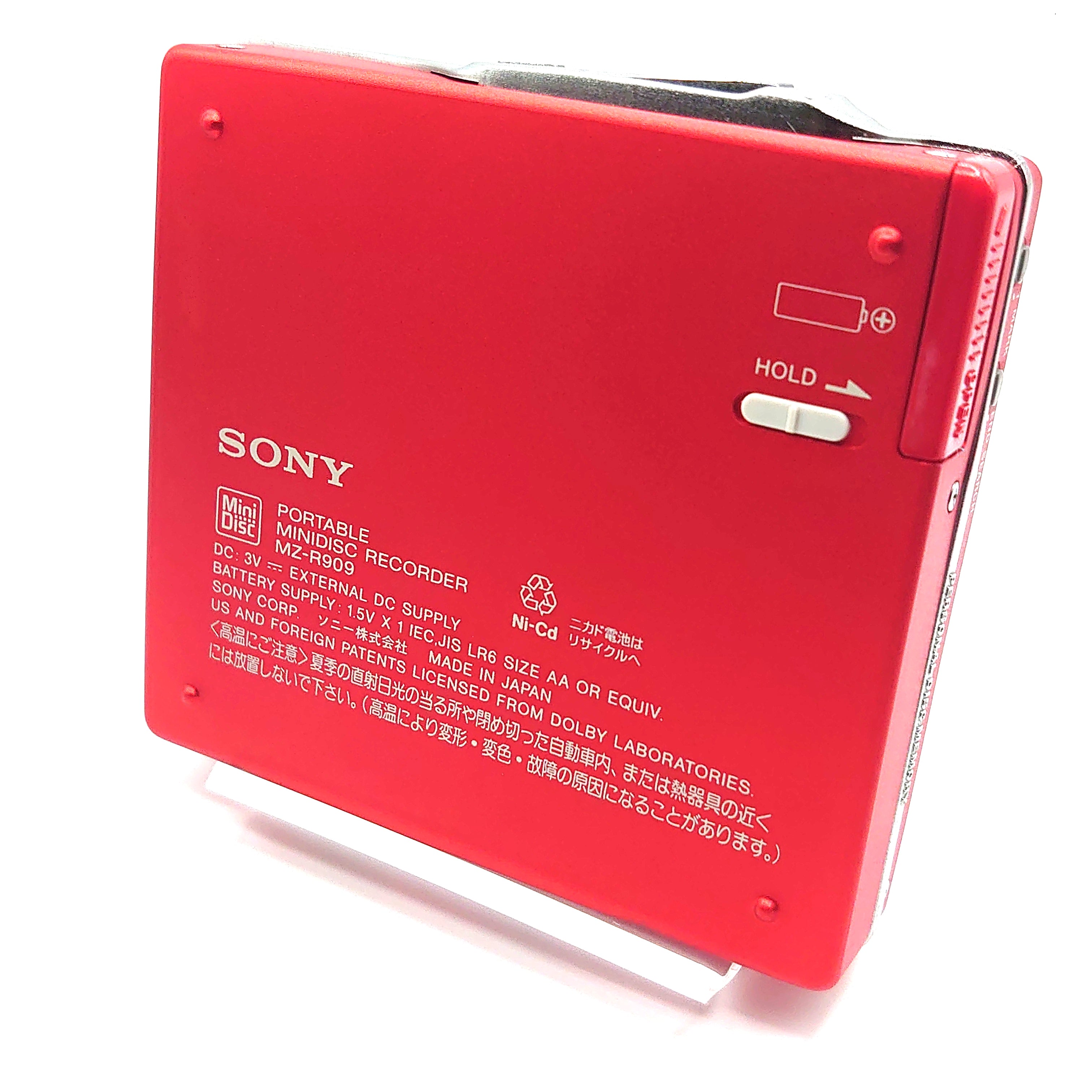 【お1人様1点限り】 Sony MZ-R909 MiniDisc Recorder ポータブルプレーヤー