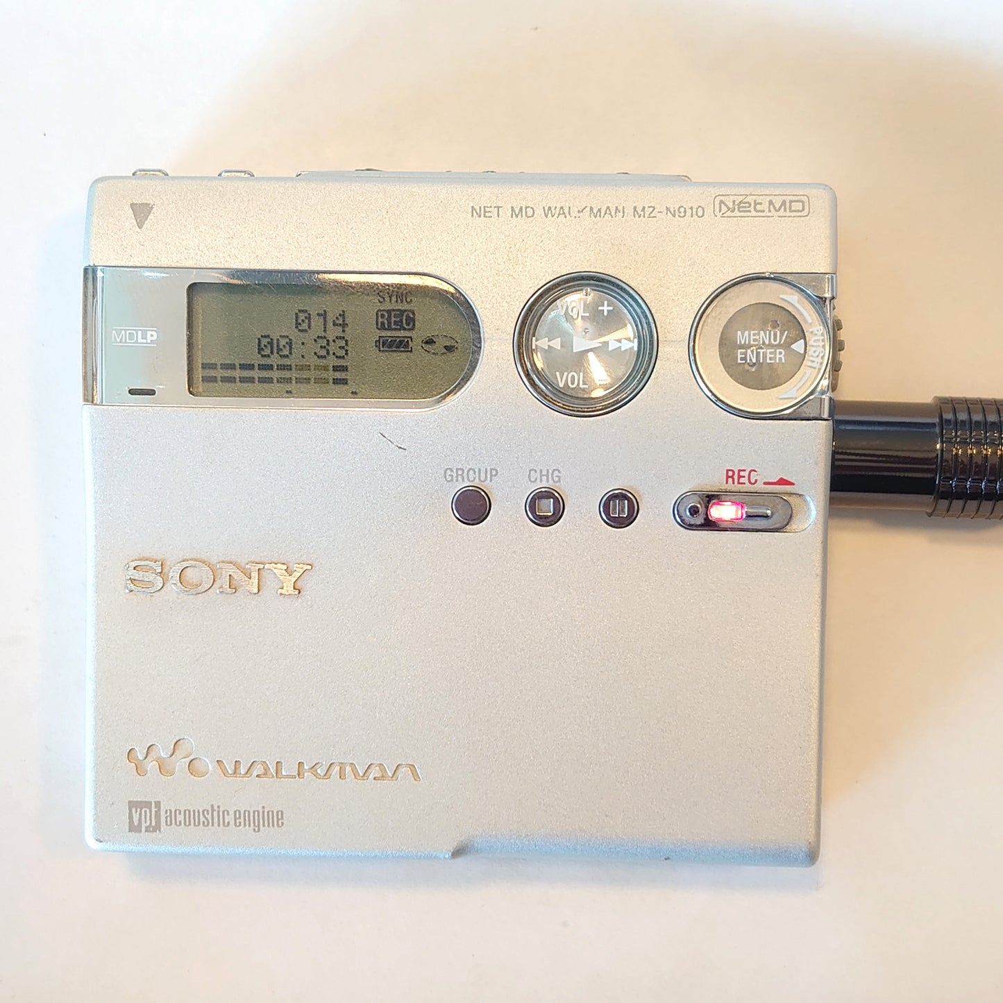 Sony MZ-N910 MiniDisc Recorder