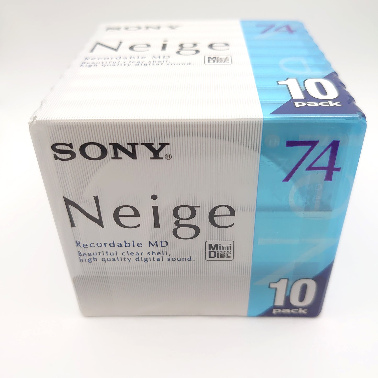 Sony Neige 74 Minute MiniDisc 10 Pack