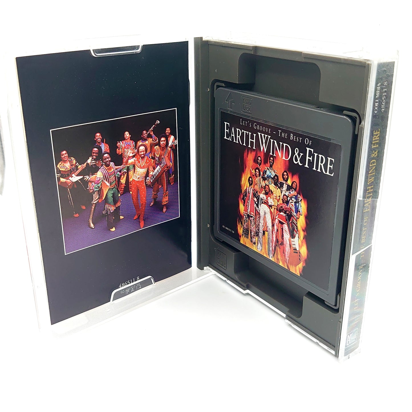 Earth Wind & Fire Let's Groove The Best Of MiniDisc Album