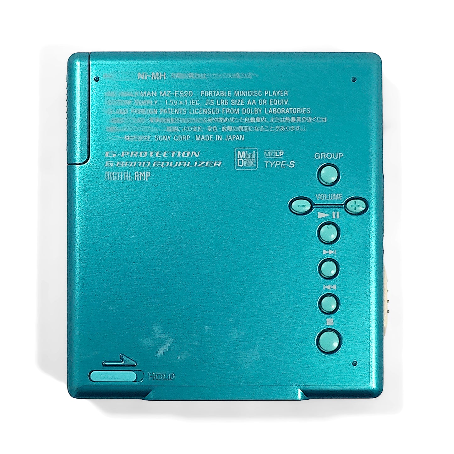 Sony MZ-E520 MiniDisc Player Bundle