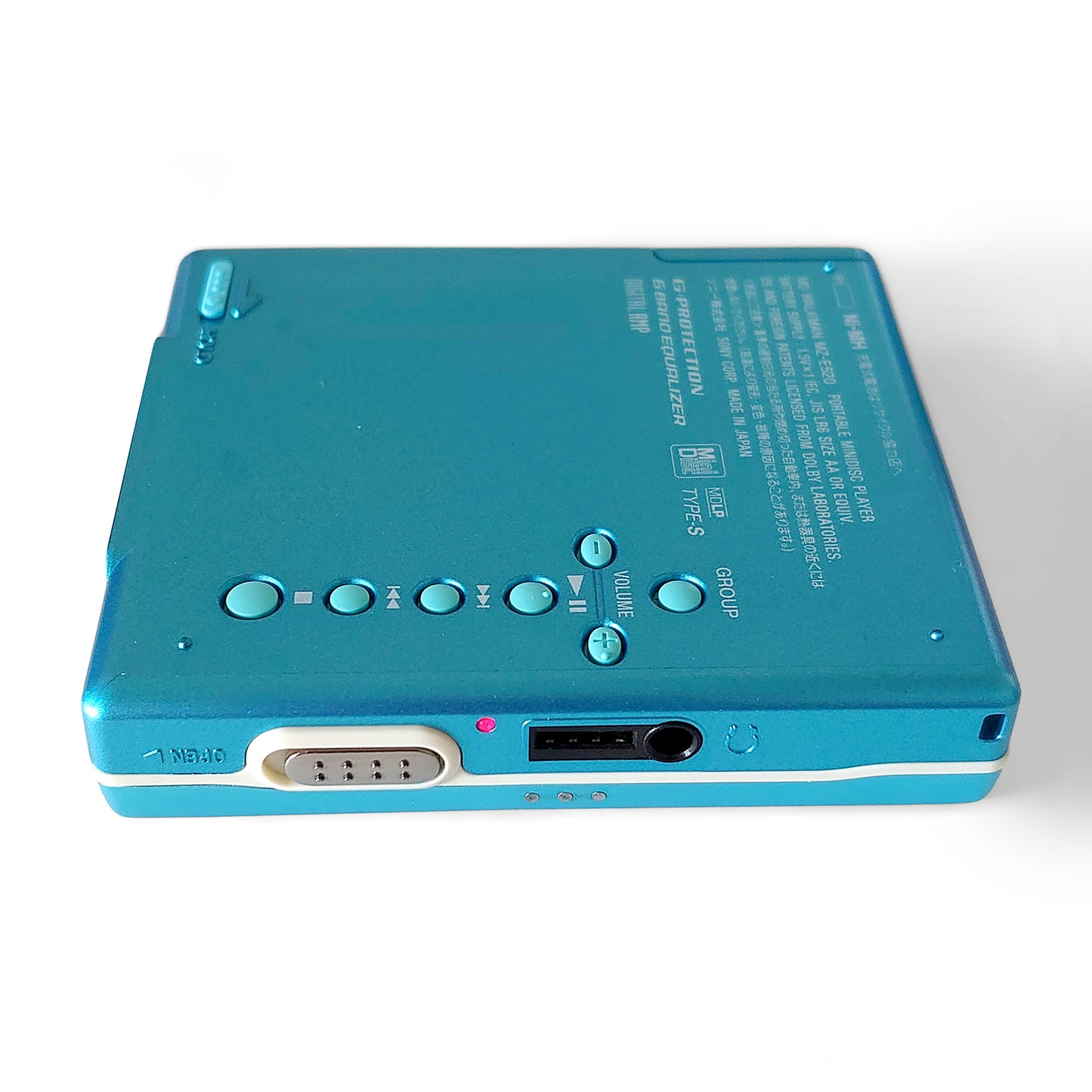 Sony MZ-E520 MiniDisc Player Bundle