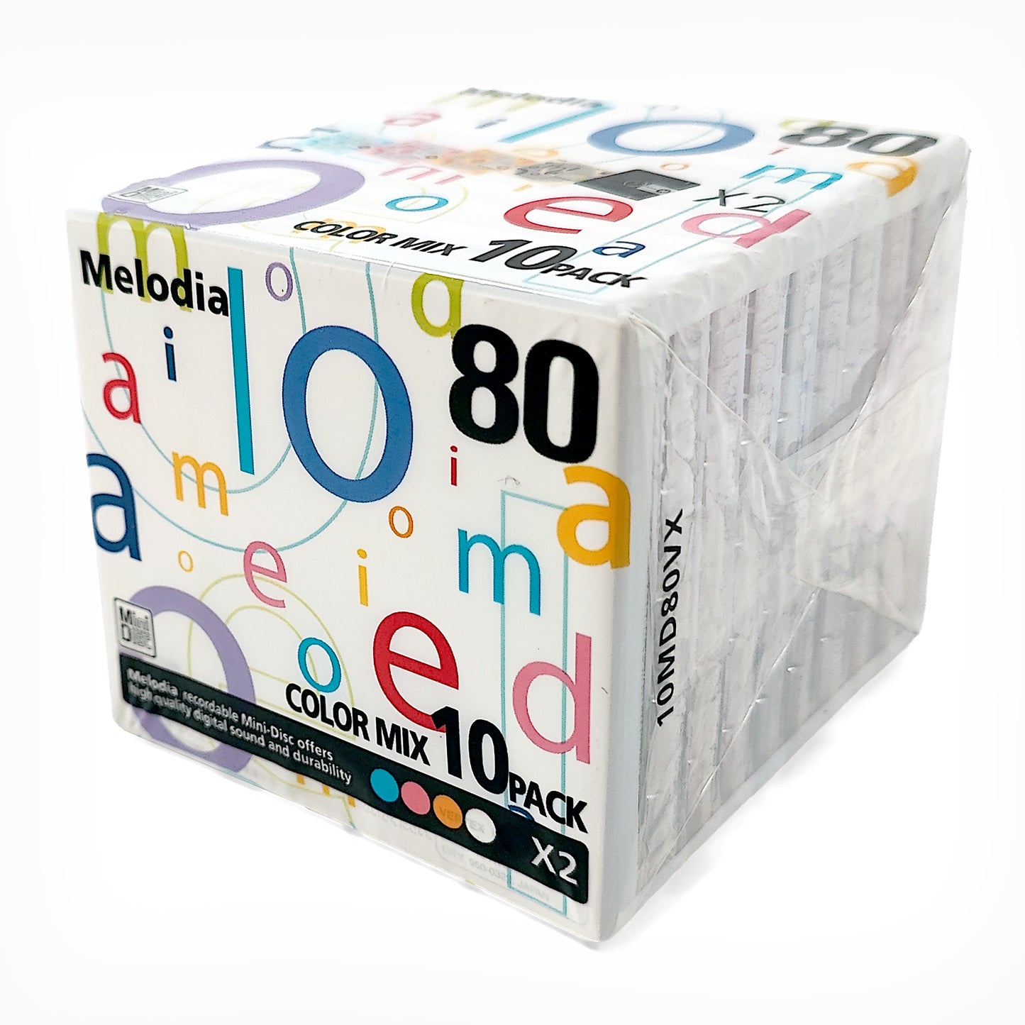 Saehan Melodia 80 Minute MiniDisc 10 Pack