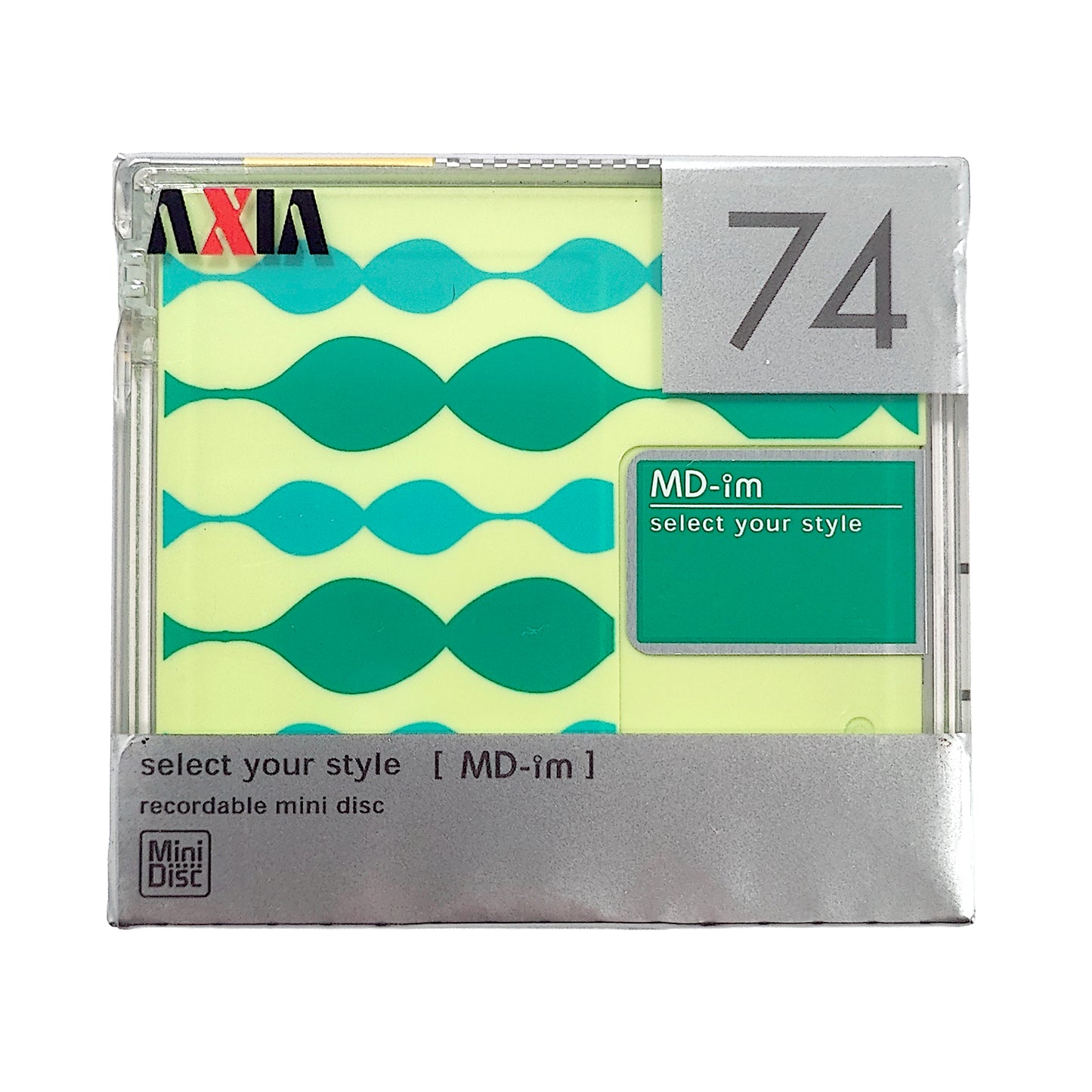 Axia MD-im Select Your Style 74 Minute MiniDisc