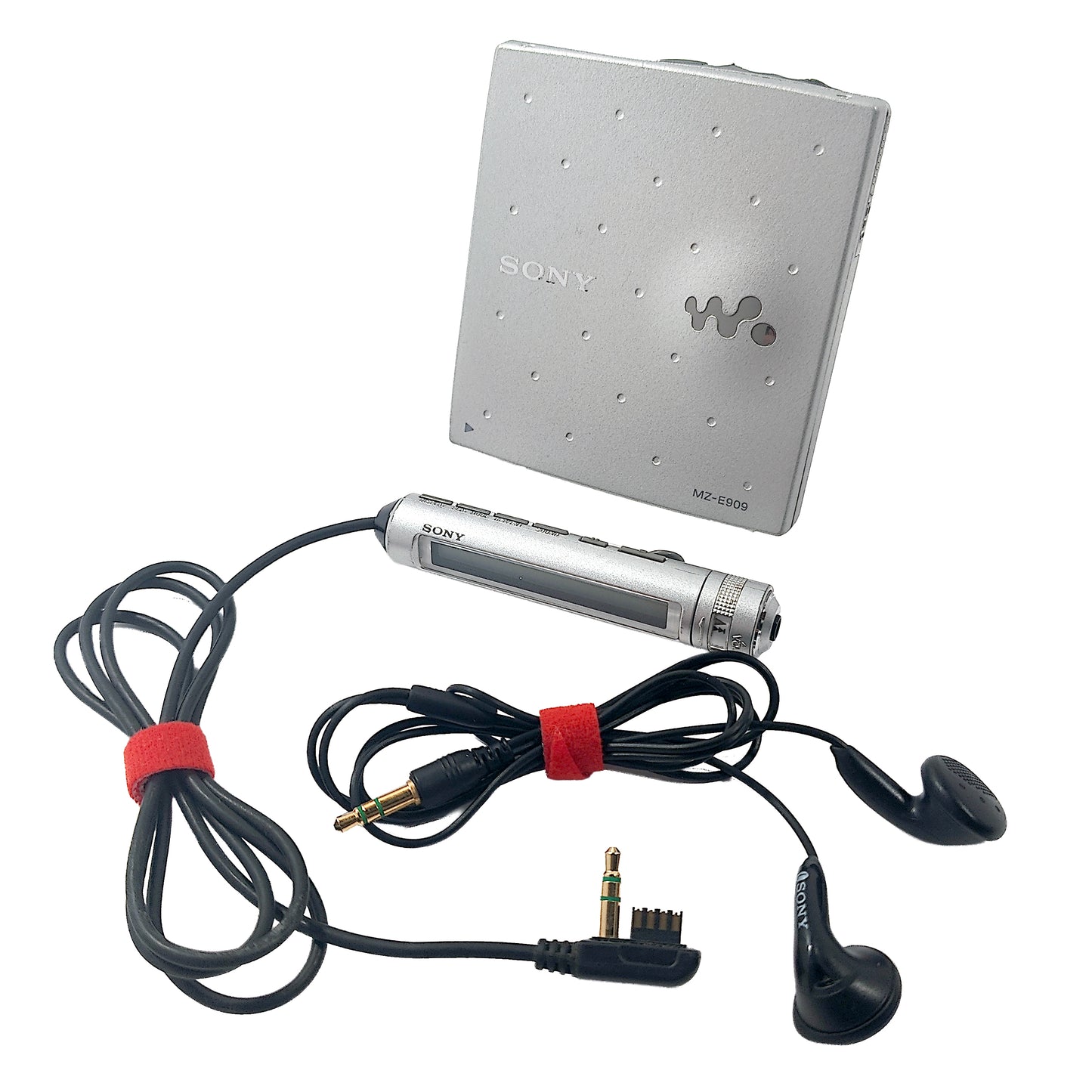 Sony MZ-E909 MiniDisc Player Bundle