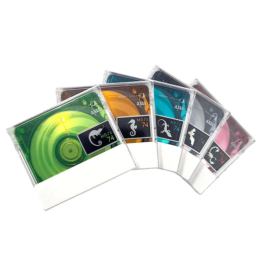 Axia MD So Cool Jz Animals 74 Minute MiniDisc 5 Pack