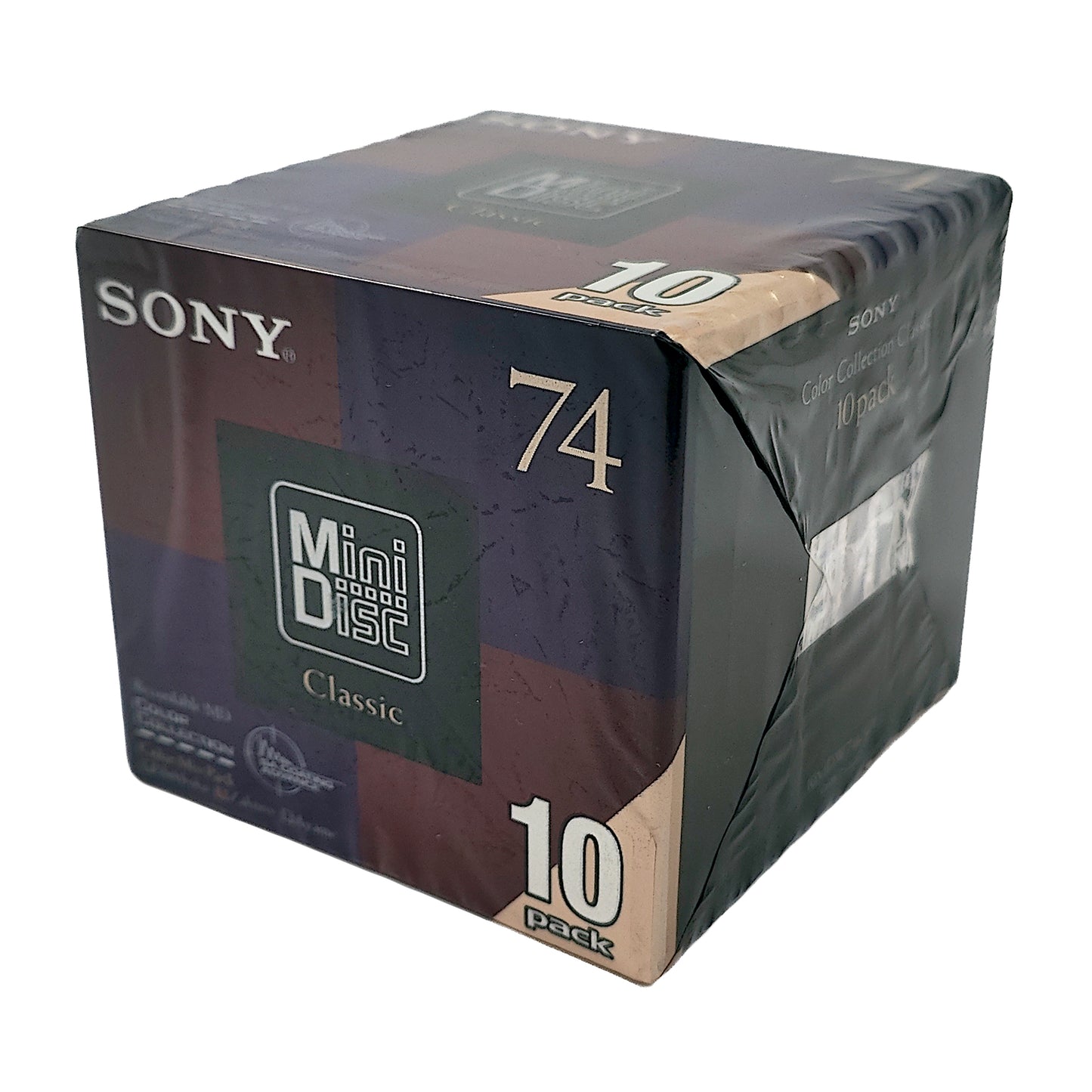 Sony Color Collection Classic 74 Minute MiniDisc 10 Pack