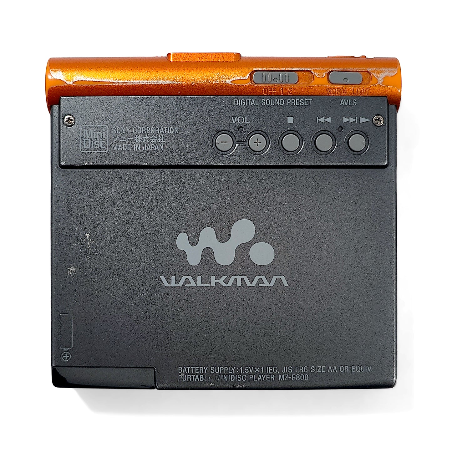 Sony MZ-E800 MiniDisc Player