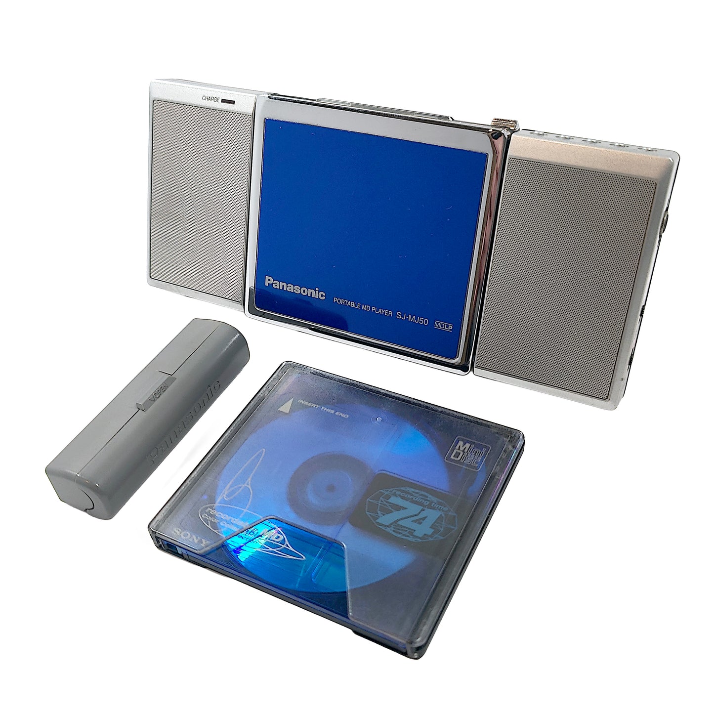 Panasonic SJ-MJ50 MiniDisc Player Bundle