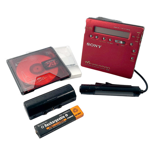 Sony MZ-R900 MiniDisc Recorder Bundle
