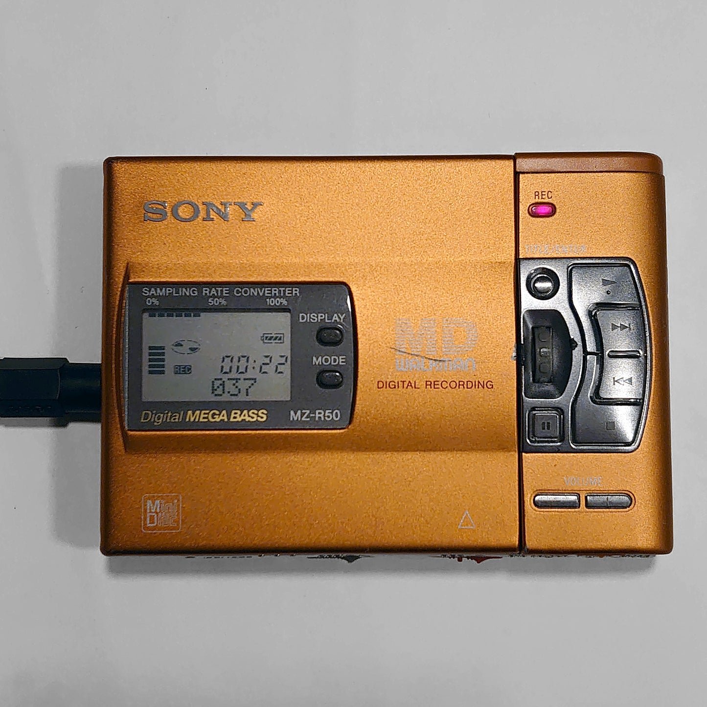 Sony MZ-R50 MiniDisc Recorder Bundle