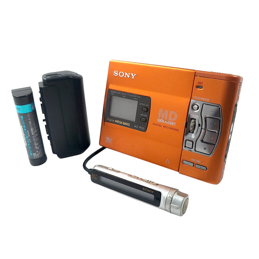 Sony MZ-R50 MiniDisc Recorder Bundle