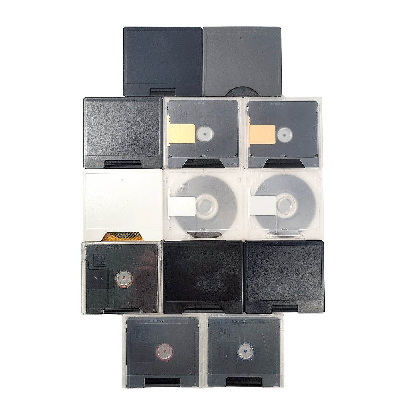 Sony & TDK 60 74 80 Minute MiniDisc 13 Pack