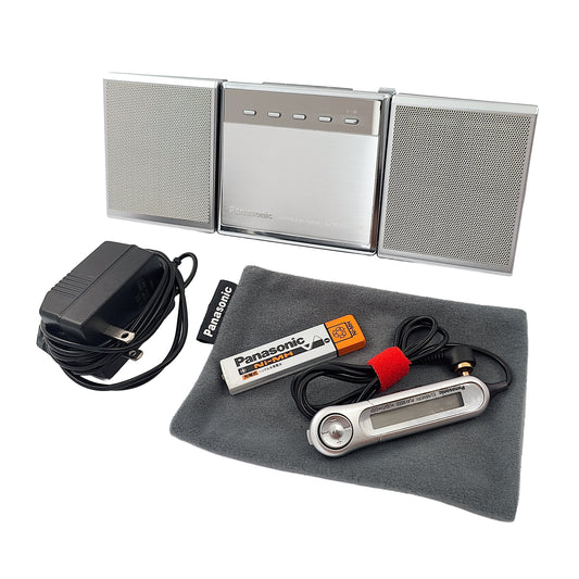 Panasonic SJ-MJ55 MiniDisc Player Bundle