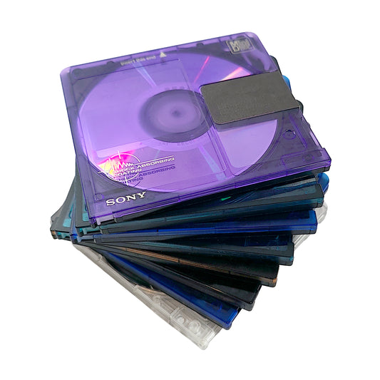 Sony 74 & 80 Minute MiniDisc 8 Pack