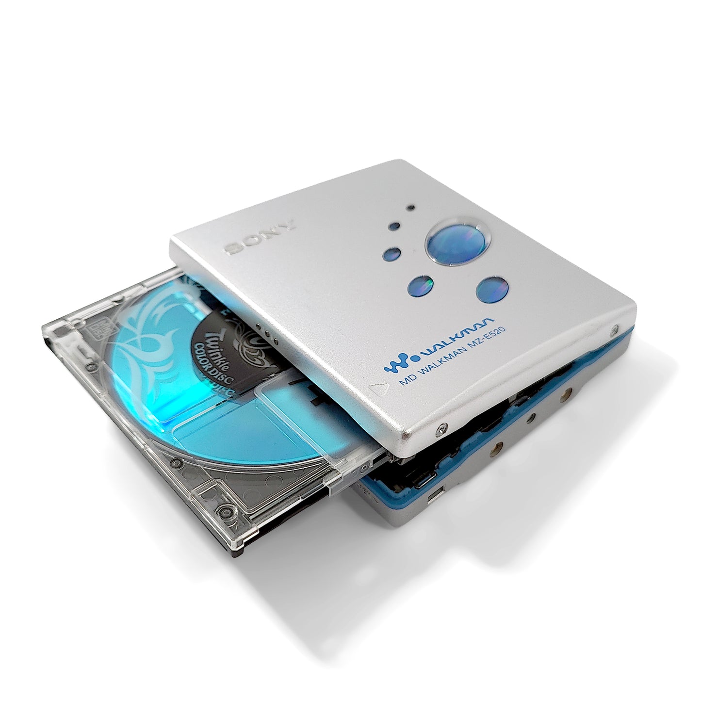 Sony MZ-E520 MiniDisc Player Bundle