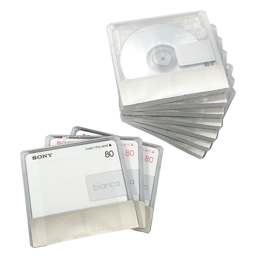 Sony Neige & Bianca 80 Minute MiniDisc 10 Pack