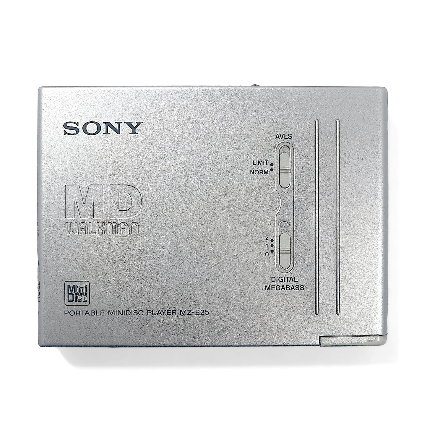 Sony MZ-E25 MiniDisc Player Bundle