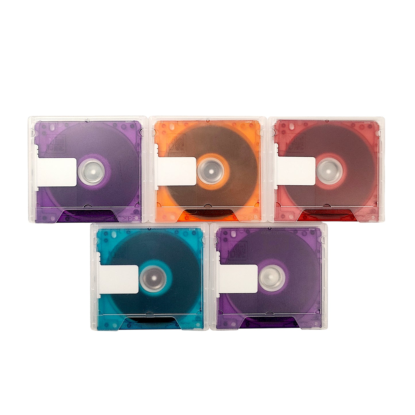 Sony Bianca 80 Minute MiniDisc 5 Pack