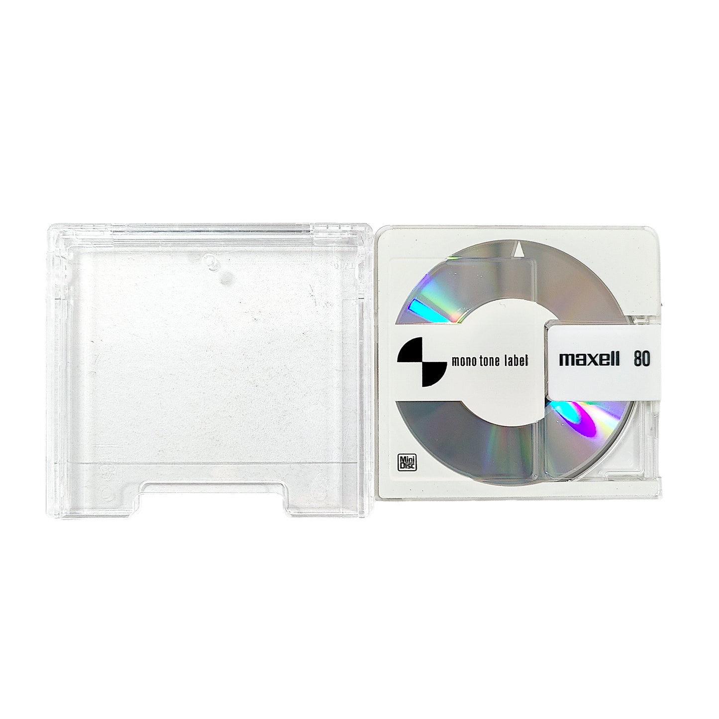 Maxell Mono Tone Label 80 Minute Glow in the Dark MiniDisc