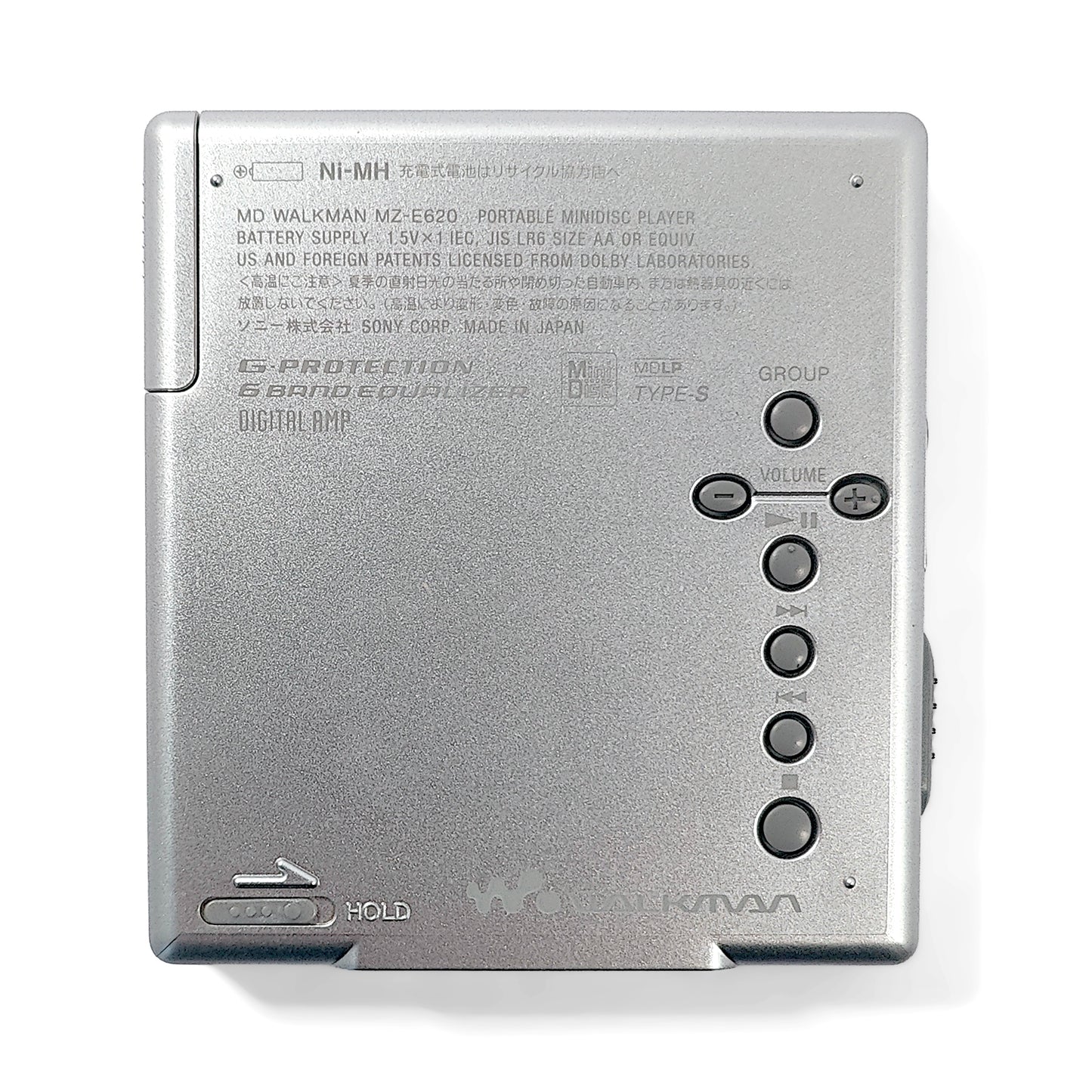 Sony MZ-E620 MiniDisc Player