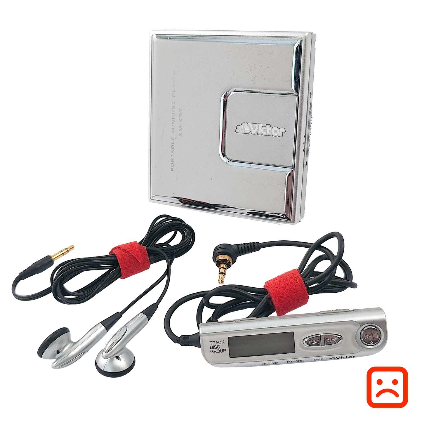 Victor JVC XM-C37 MiniDisc Player Bundle