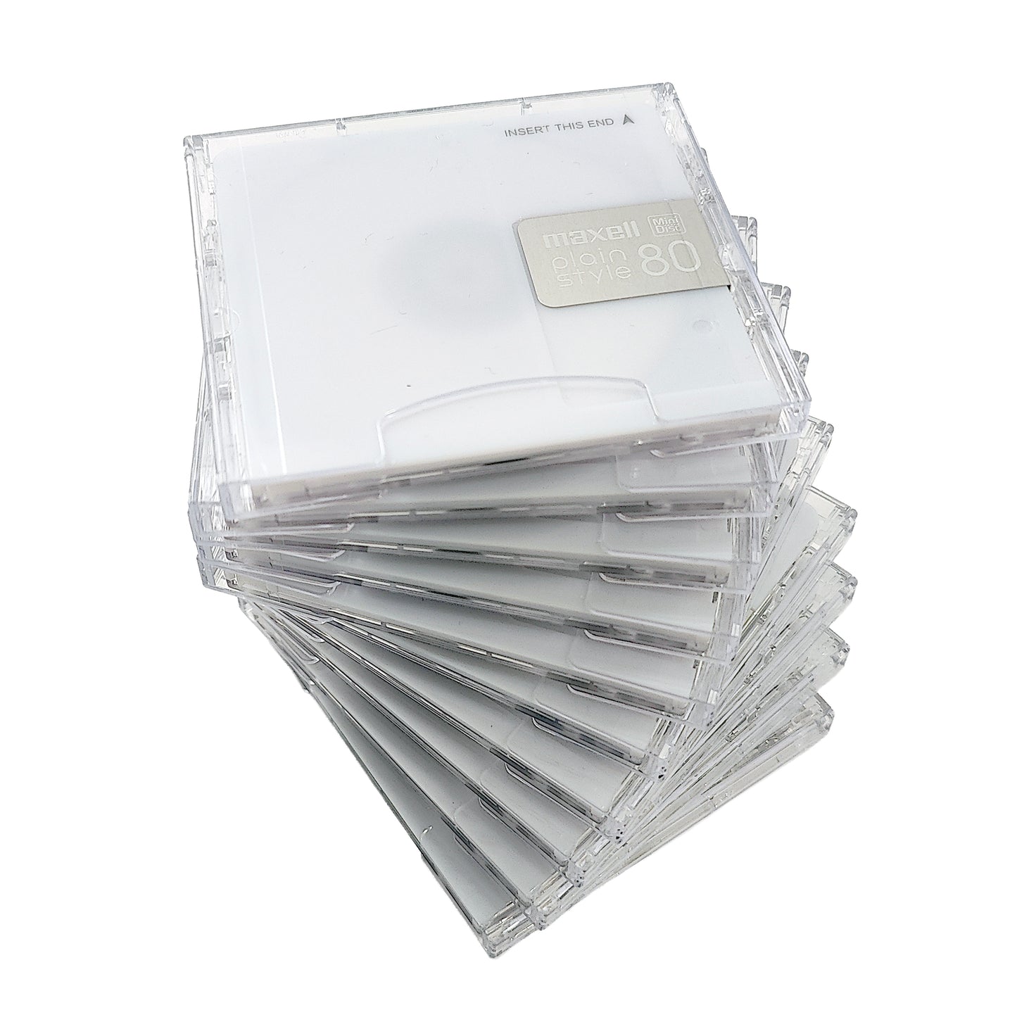 Maxell Plain Style 80 Minute MiniDisc 10 Pack