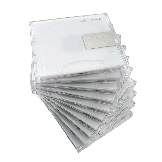 Maxell Plain Style 80 Minute MiniDisc 10 Pack