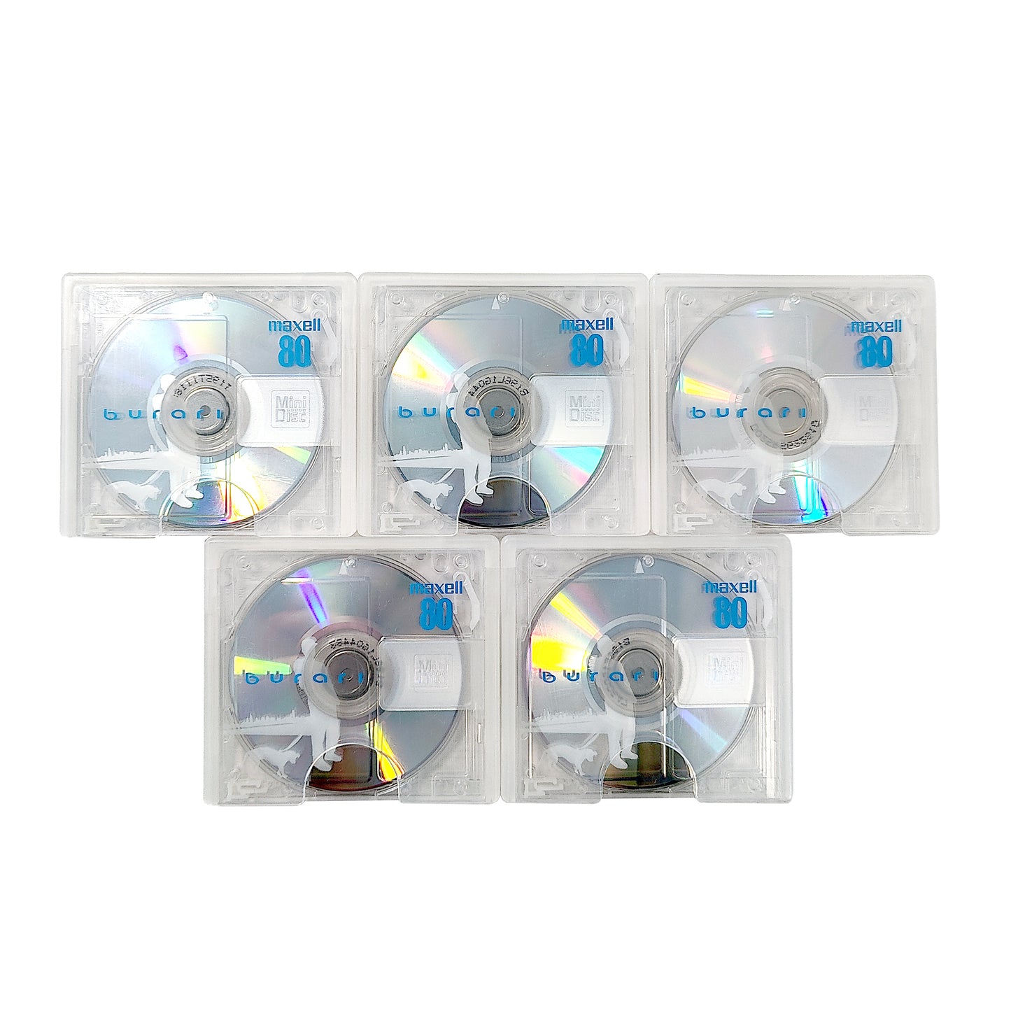 Maxell 80 Minute MiniDisc 10 Pack