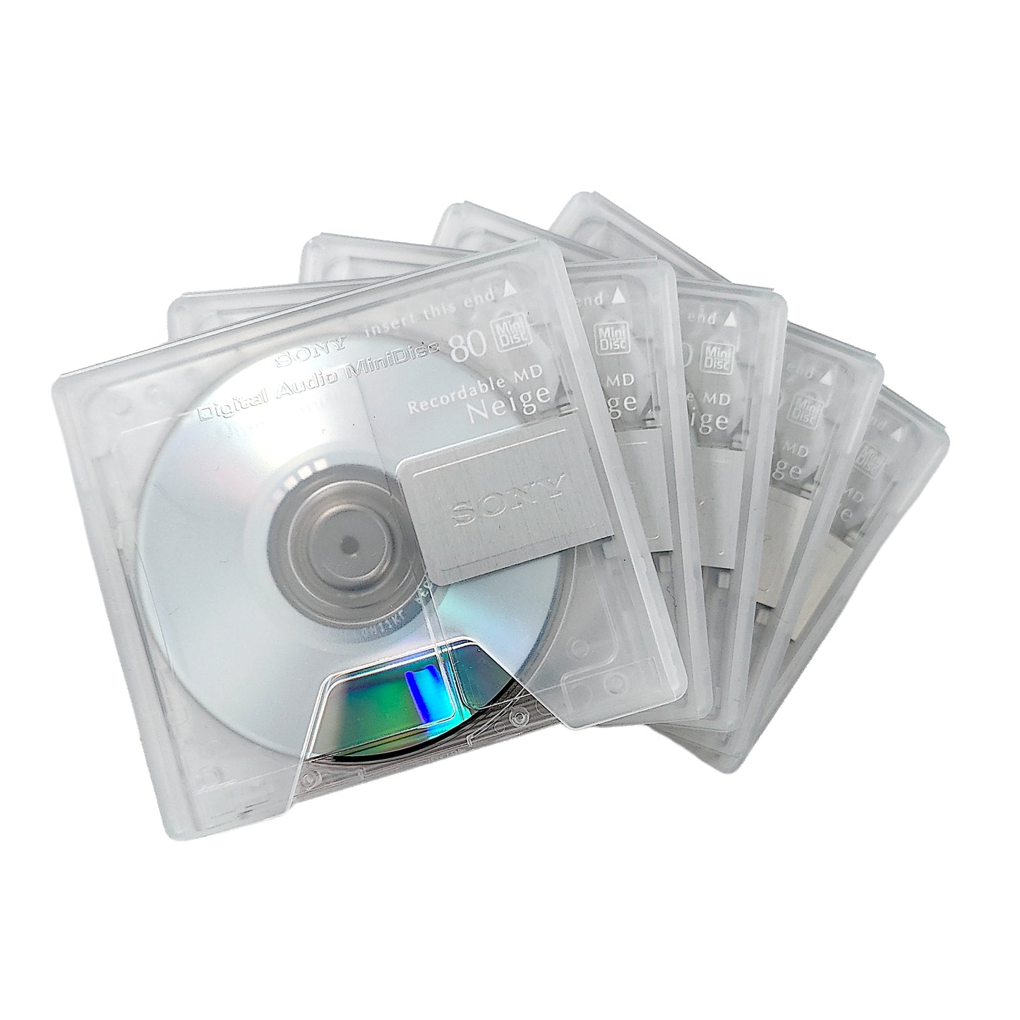 Sony Neige 80 Minute MiniDisc 5 Pack